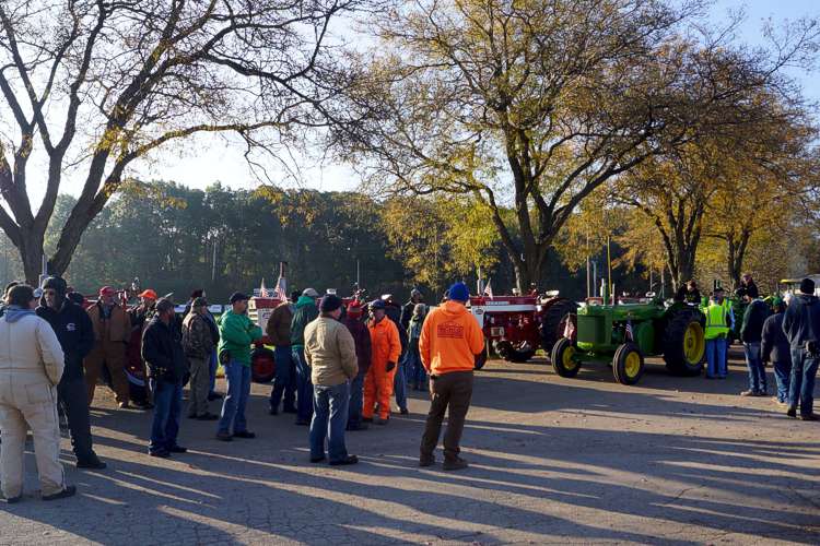 Lions Tractorcade in Waterford